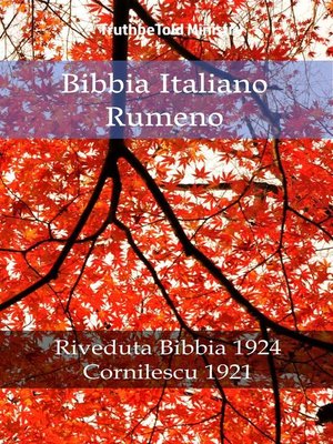 cover image of Bibbia Italiano Rumeno